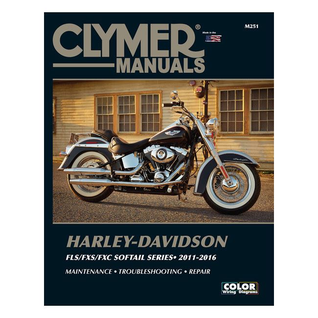 Clymer service manual 11-16 Softail - 11-16 Softail <br><br>Part #574741 - Hogparts UK