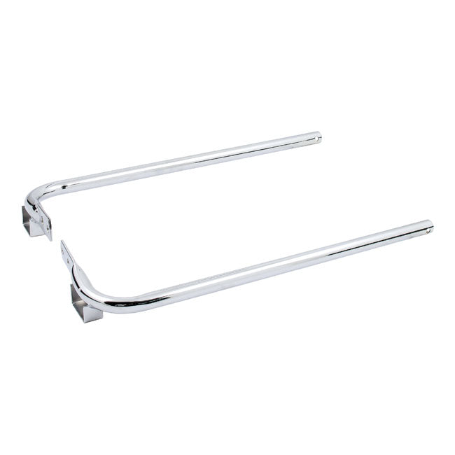 MCS Saddlebag Support Bracket Set. Chrome – 1993–2008 FLHT; FLHR; 1998–2003 FLTR