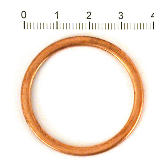 James Copper Ring, Oil Tank Cap for 53-69 XLch, Ul, FL, FLH