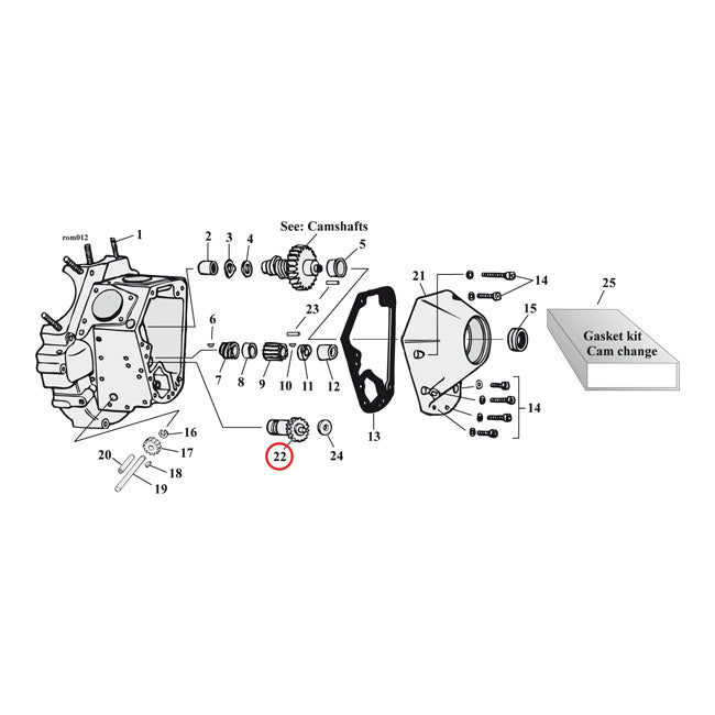 S&S Steel Breather Valve +.030 Inch O.S. for L77-99 Big Twin (Excl. TC)