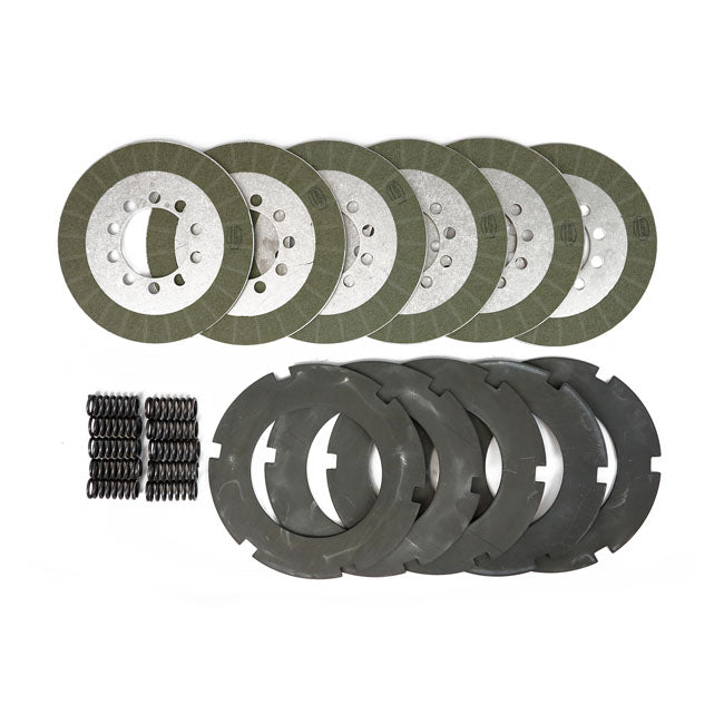 BDL High Perf Aramid Clutch Plate Kit for 41-84 Big Twin