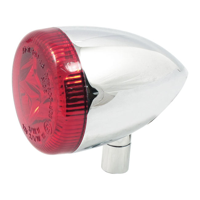 Motorcycle Storehouse 3-1 LED Bullet Taillight / Turn Signal for 2009 Sportster XL883N Nightster; Custom Applications