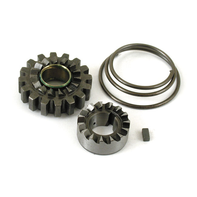 MCS Kickstart Ratchet Gear Kit, 16 Tooth – L50-E59 & 1967–1986 FL; FX