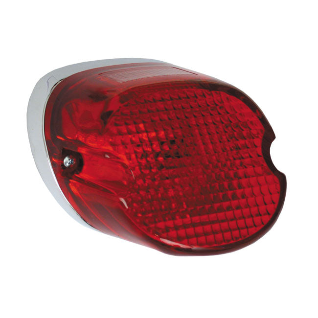 Motorcycle Storehouse Laydown Taillight Red for 73-98 H-D