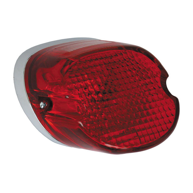 Motorcycle Storehouse Laydown Taillight Red for 99-E03 Flt, Dyna, XL; 00-E03 Softail(Ex. FXSTD)