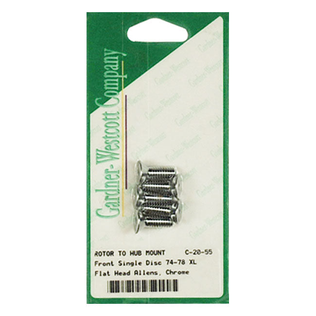 Brake Rotor Bolt Kit, Tapered for 74-77 FL, FX.