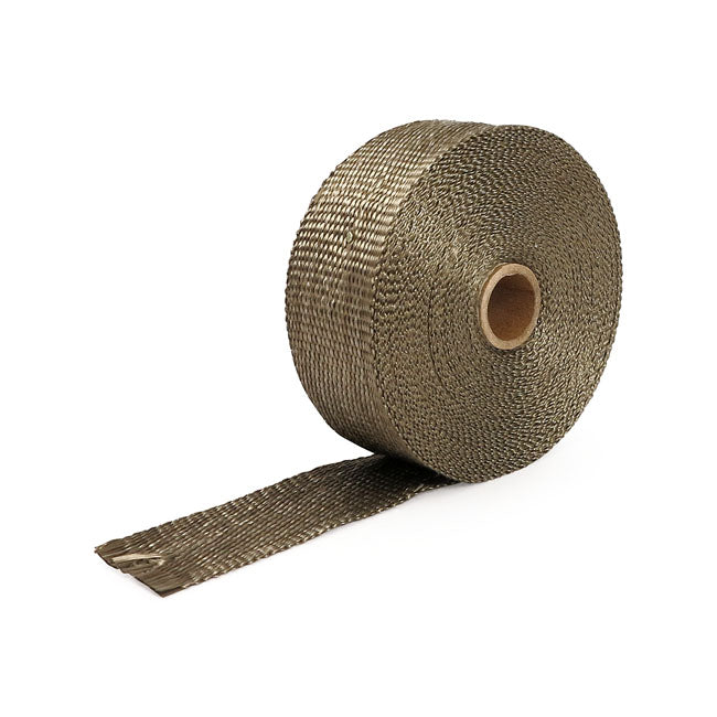 Thermo-Tec, Exhaust Insulating Wrap. 2" Wide. Carbon Fibre