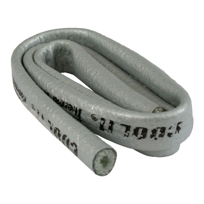 Thermo-Tec, Heat Sleeves. Silver. 1/2" Dia. X 3Ft. Long for Univ