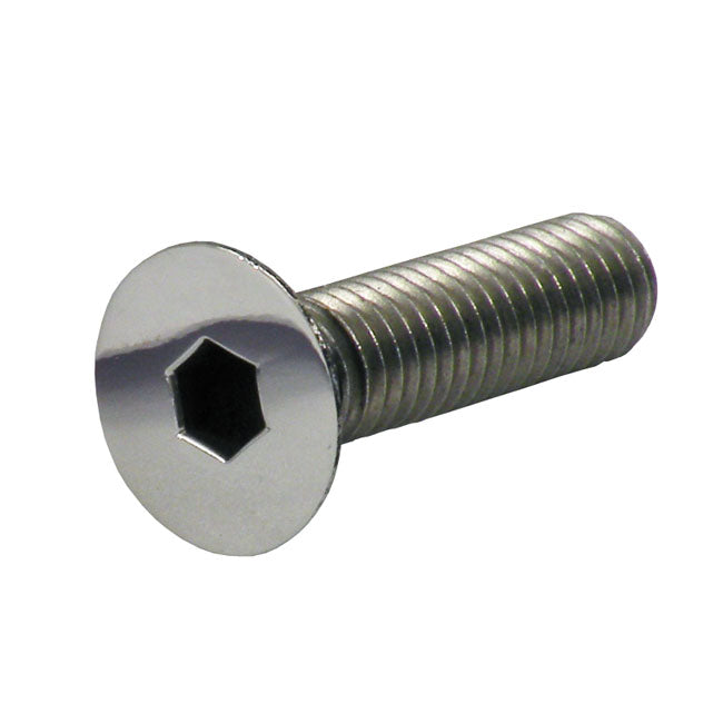 M8 X 30mm Flathead Allen Bolt Pol. Ss