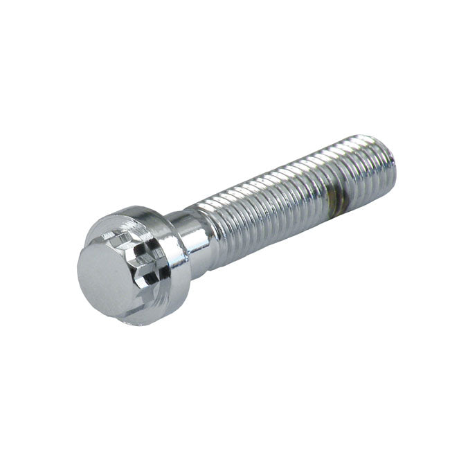 M8 X 40mm 12-Point Bolt, Chrome