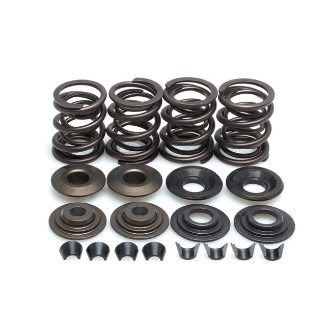 Kpmi, Valve Spring Kit. .600" Lift. Aluminium Top Collars for 66-84 Shovelhead