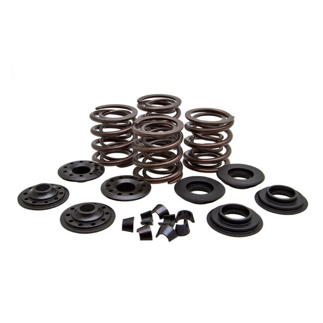Kpmi, Valve Spring Kit. .415" Lift. Steel Top Collars for 48-65 Panhead