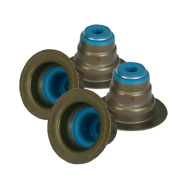 Kpmi, Int/Exh. Valve Guide Seal Kit. Viton for 05-17TCa/B (Excl. 110" Models); 04-20 XL; 08-12XR1200