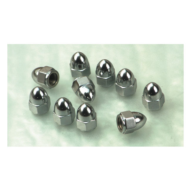 Gw M4 X .70 Acorn Nut Chrome