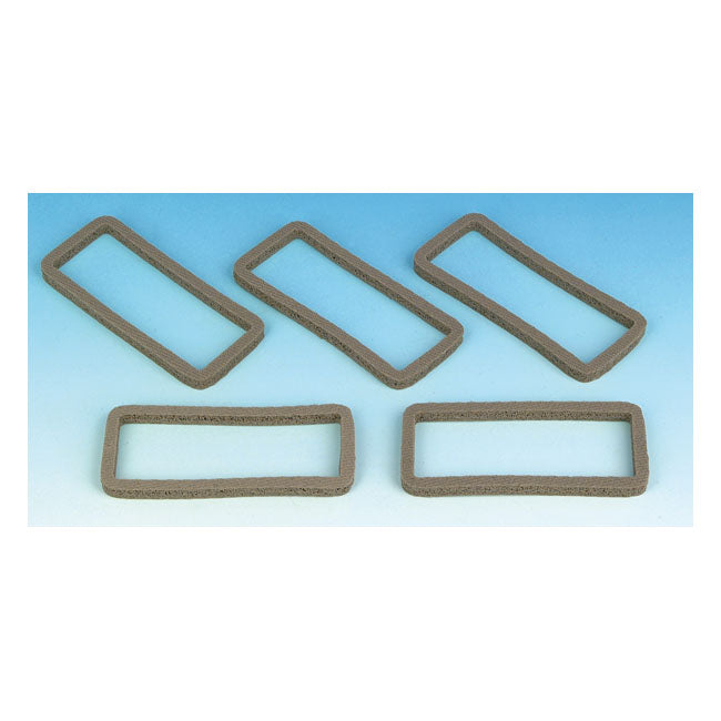 James License Plate Lens Gasket for 55-72 H-D