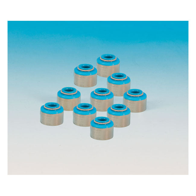 James, Intake Valve Guide Seal Set. Viton 10-Pk for 57-85 XL