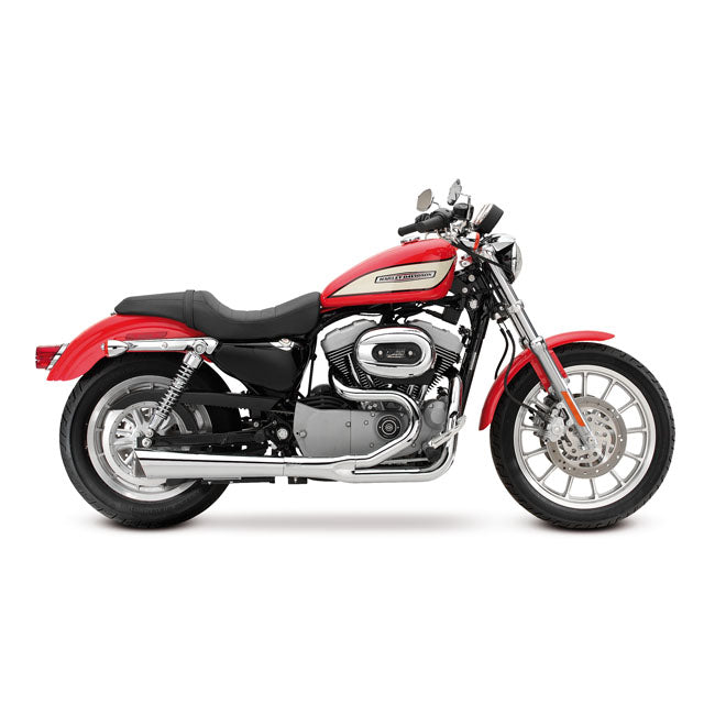 Supertrapp, 2-1 Supermeg Exhaust System. Chrome for 04-13 XL