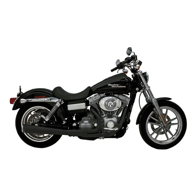 Supertrapp, 2-1 Supermeg Exhaust System. Black for 06-11 Dyna