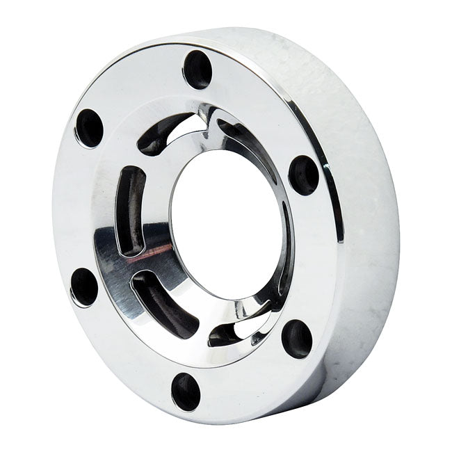 Supertrapp, Slotted Wheel Trappcap. 4 Inch. Polished