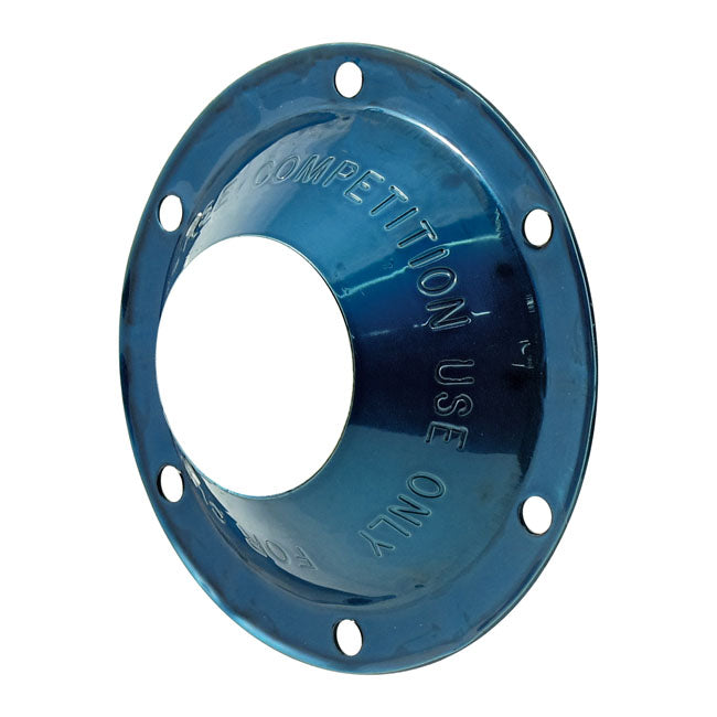 Supertrapp, Open 4" End Cap. Blue