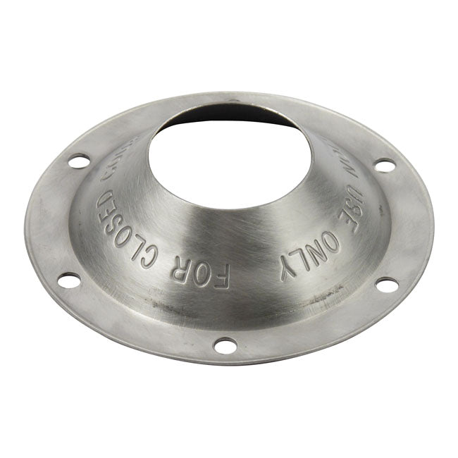 Supertrapp, Open 4" End Cap. Brushed