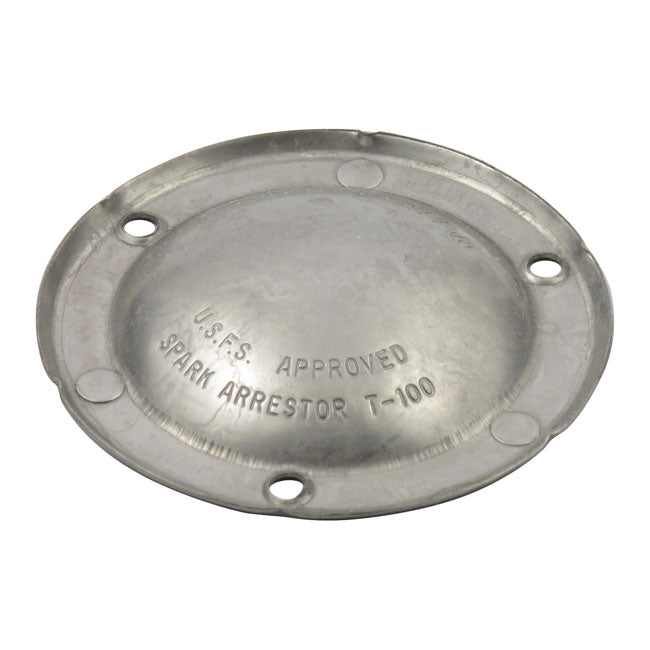 Supertrapp, Closed 3" End Cap. Non-Polished