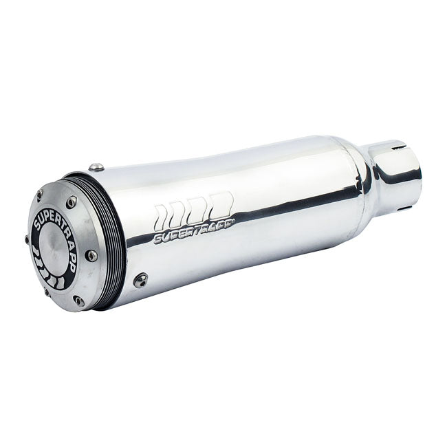Supertrapp, Internal Disc 4" Alu Racing Slip-On Muffler for Univ.