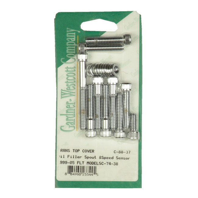 Transm. Top Cover Screw Kit, Allen for 99-06 Flt