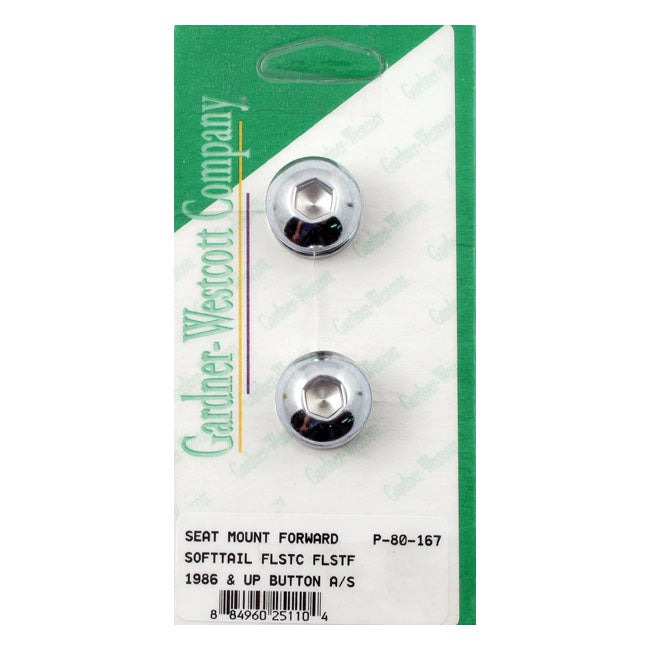 Gardner-Westcott, Solo Seat Mount Bolt Kit for 86-99 Softail With Frame Mounted Seat