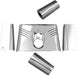 Drag Specialties Fork Tins 5-Piece Chrome - Part #DS222911 - Hogparts UK