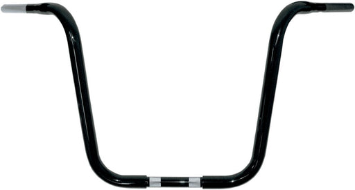 Drag Specialties Gloss Black 1 1/4" Buffalo 16" Ape Hanger Touring Bars - Part #06012741 - Hogparts UK
