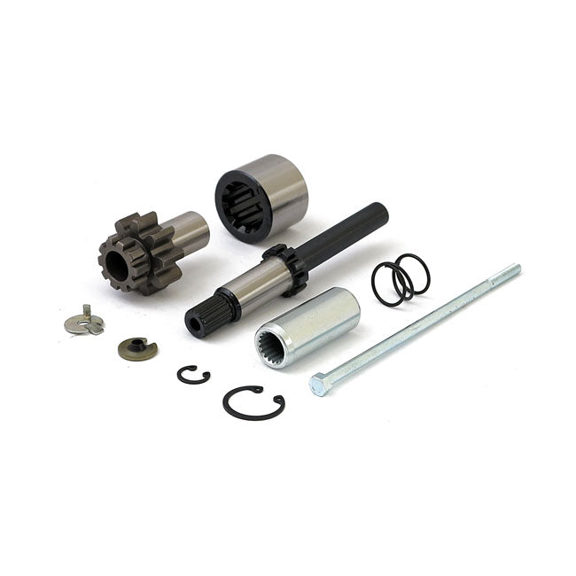 Motorcycle Storehouse Jackshaft Kit, Starter Motor. For 66T Ring Gear for 94-06 (Excl. 2006 Dyna)