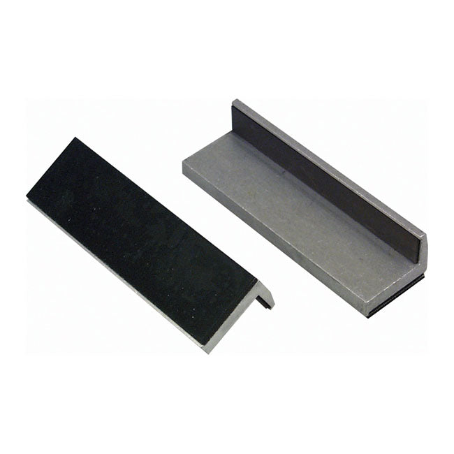 Lisle, Magnetic Alu Vice Jaws With Rubber for Univ.
