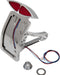 Drag Specialties Taillight Led Deco W/ Curved Vertical Side-Mount License Plate - Part #20300171 - Hogparts UK