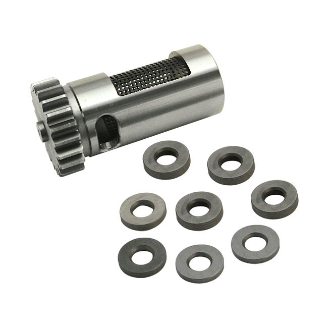 S&S Steel Breather Valve Kit. Std for 36-47 Big Twin