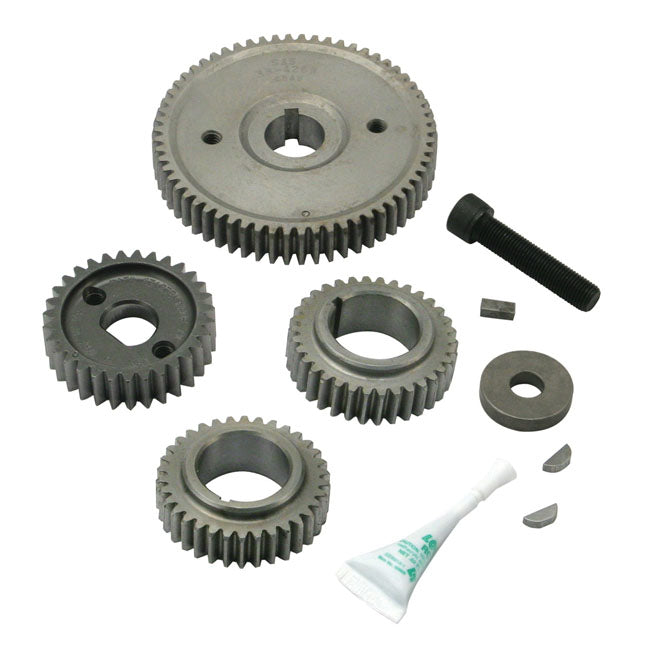 S&S, Inner & Outer Drive Gear Set for 06-17 Dyna; 07-17 Softail; 07-16 Touring