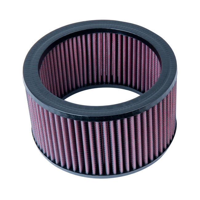 S&S, Extra Wide Air Filter Element for H-D With S&S Super E/G Carb With 531427 High Flow Air Filter Kit