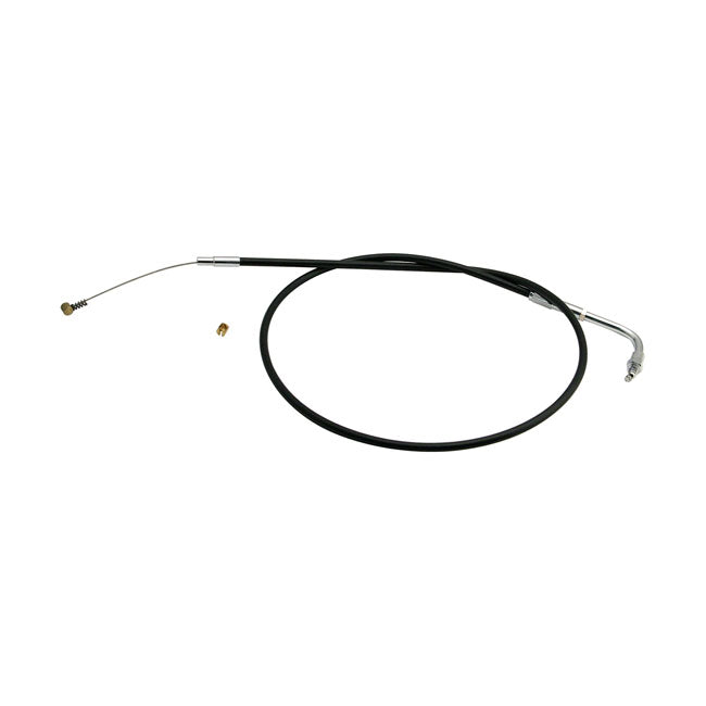 S&S Throttle Cable, 48" Pull for S&S E/G Carburettor With 96-20 Style Threaded Throttle Housing (Excl. E-Throttle & Cruise Control Models)