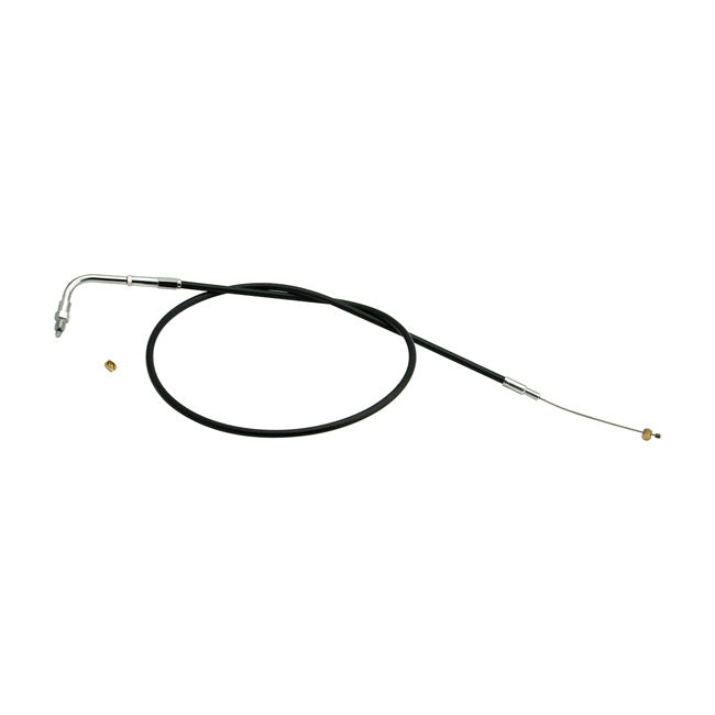 S&S Throttle Cable, 48" Push for S&S E/G Carburettor With 96-20 Style Threaded Throttle Housing (Excl. E-Throttle & Cruise Control Models)