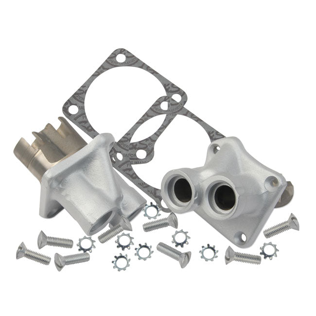 S&S, Knucklehead Tappet Block Set. Silver for 36-47 Knucklehead; All S&S Kn-Series (Knuckle Style) Engines