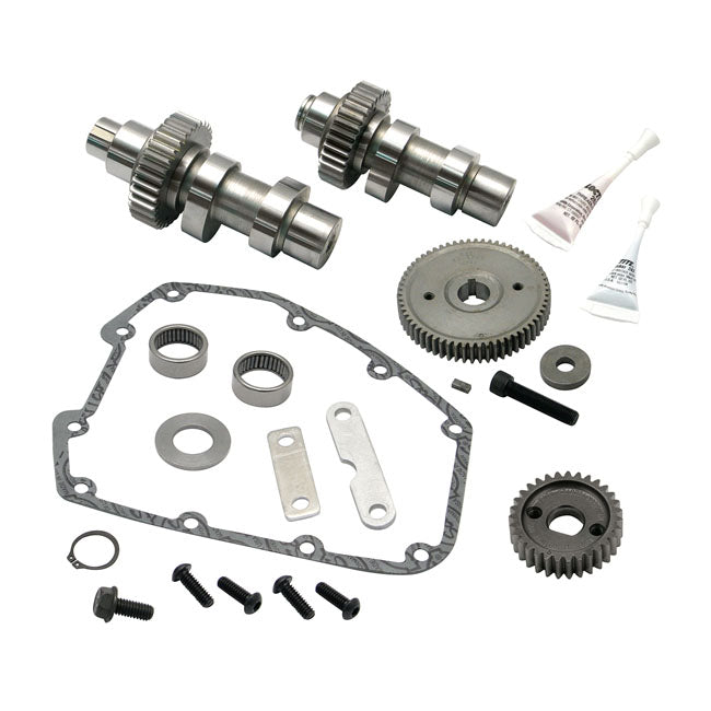 S&S, Gear Drive 551G Camshaft Set (Iog) for 06-17 Dyna; 07-17 Softail; 07-16 Touring