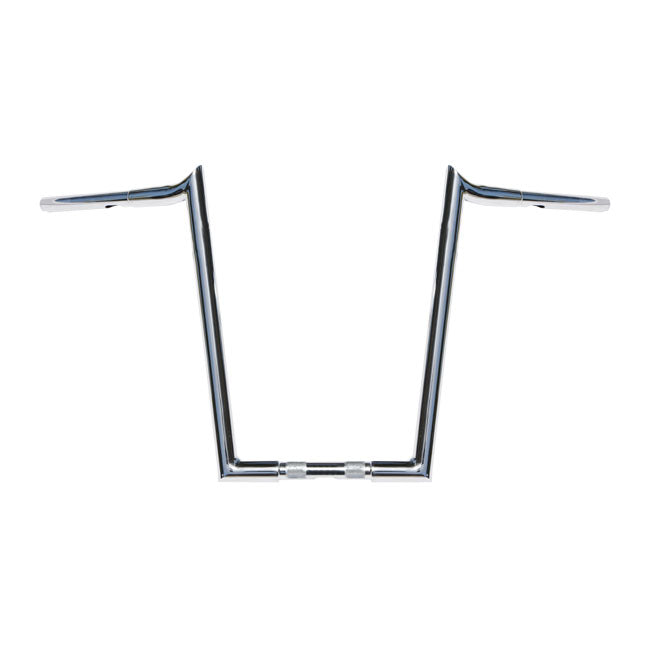 Chubby Hooked 1-1/4" Ape Hangers. 16" Rise. Chrome