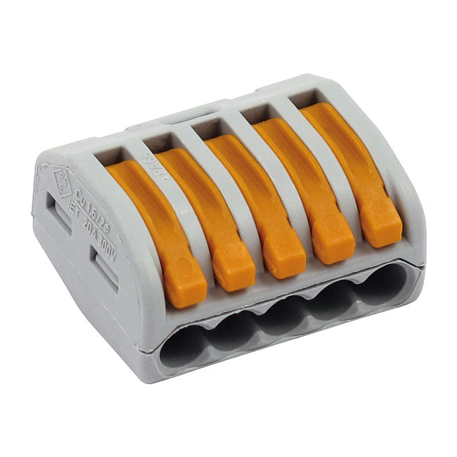 Custom Dynamics, Cage Clamp Connector. 5-Position for Universal