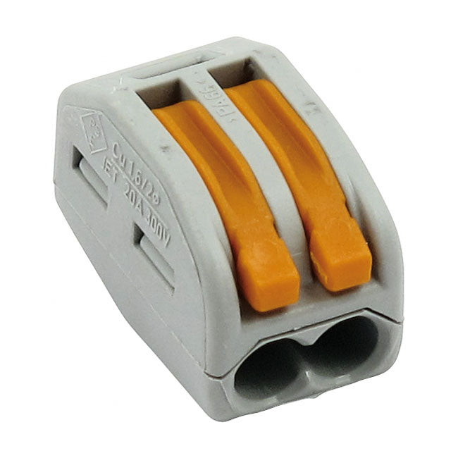 Custom Dynamics, Cage Clamp Connector. 2-Position for Universal