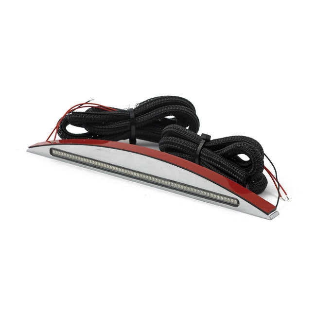 Custom Dynamics Billet LED Taillight Chrome With Clear Lens for 13-20 Softail FXSB, FXBR/S Breakout (Incl. Cvo Models)