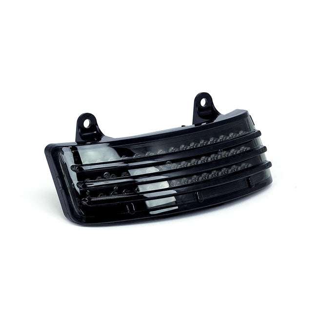 Custom Dynamics Tri-Bar LED Fender Tip Smoke Lens for 14-21 FLHX, FLHXS; 15-21 FLTRXS. (Fits HDI Models Only)