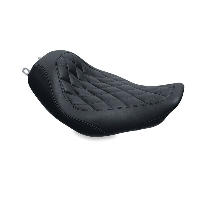 Mustang, Wide Tripper Solo Seat for 97-07 FLHR; 06-07 FLHX