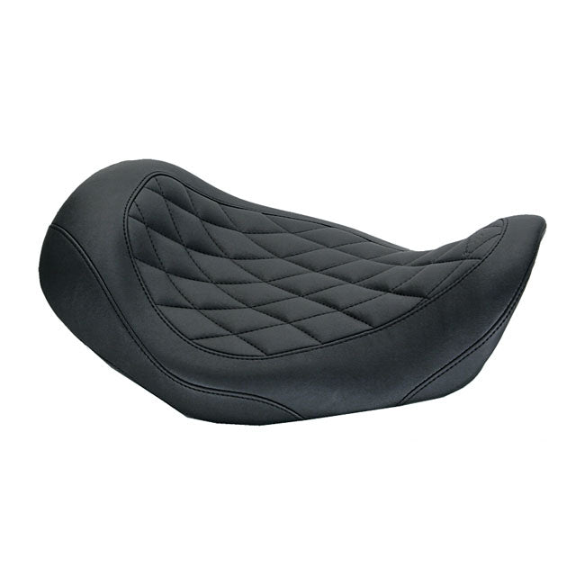 Mustang, Wide Tripper Solo Seat for 06-17 Dyna (Excl. 14-17 Fat Bob)