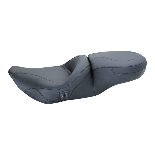 Mustang, Standard Touring Seat. Heated for 97-07 FLHR; 06-07 FLHX