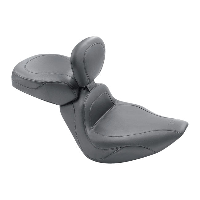 Mustang, Touring Sport Passenger Seat. Recessed for 06-10 FXST With 200mm tyre; 07-17 FLSTF Fatboy; 08-11 FLSTSB Cross Bones